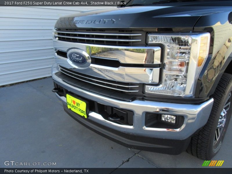 Shadow Black / Black 2017 Ford F250 Super Duty Lariat Crew Cab 4x4