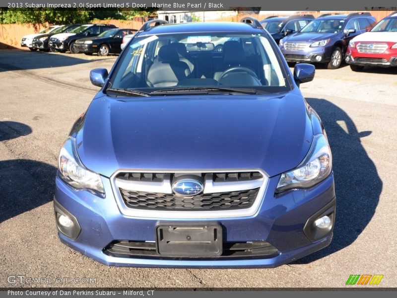 Marine Blue Pearl / Black 2013 Subaru Impreza 2.0i Sport Limited 5 Door