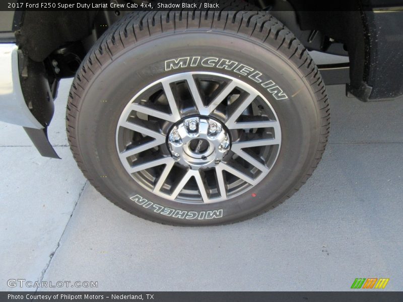 Shadow Black / Black 2017 Ford F250 Super Duty Lariat Crew Cab 4x4