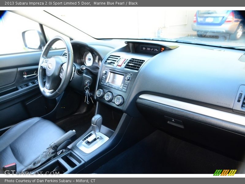 Marine Blue Pearl / Black 2013 Subaru Impreza 2.0i Sport Limited 5 Door