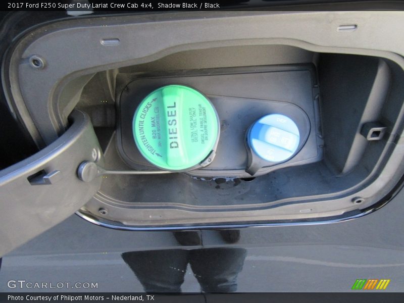 Shadow Black / Black 2017 Ford F250 Super Duty Lariat Crew Cab 4x4