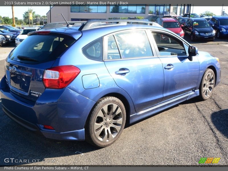 Marine Blue Pearl / Black 2013 Subaru Impreza 2.0i Sport Limited 5 Door