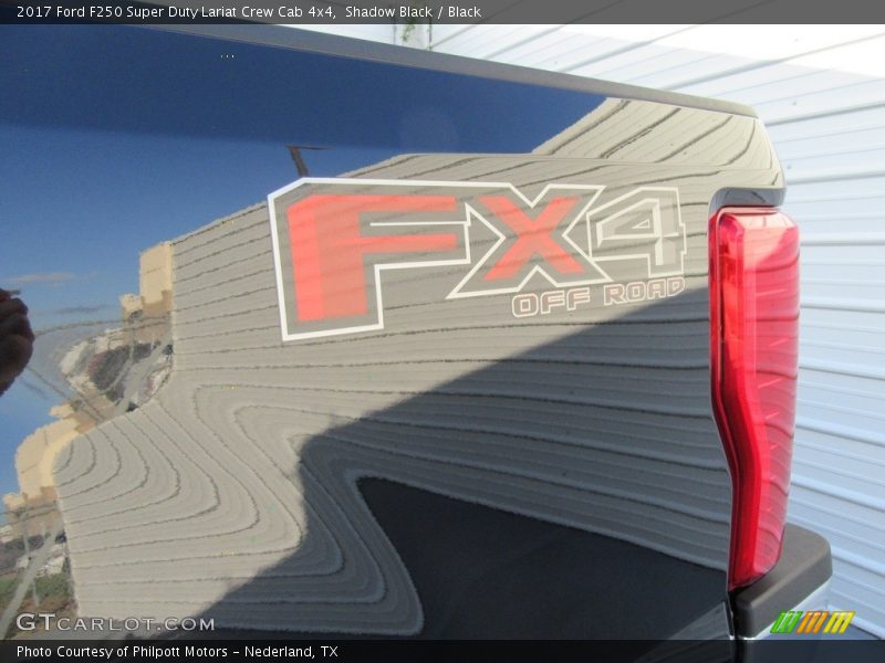 Shadow Black / Black 2017 Ford F250 Super Duty Lariat Crew Cab 4x4