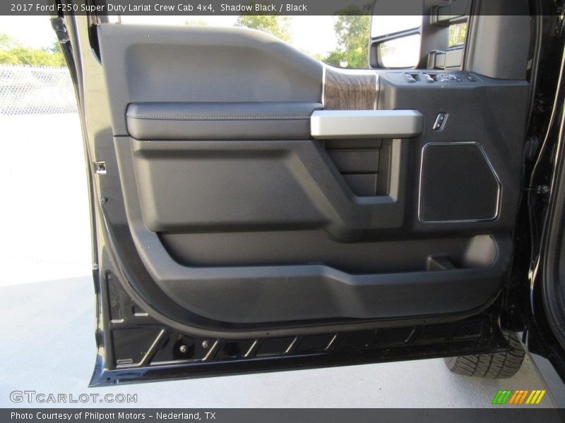 Shadow Black / Black 2017 Ford F250 Super Duty Lariat Crew Cab 4x4