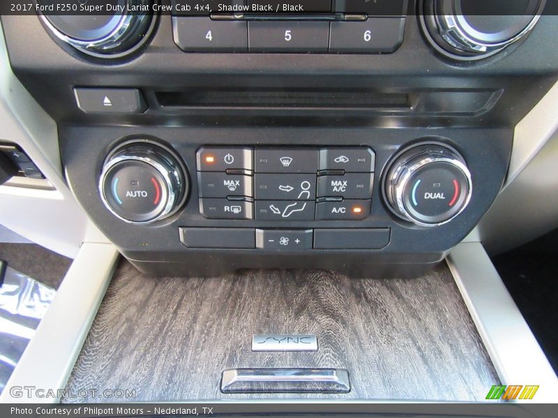 Controls of 2017 F250 Super Duty Lariat Crew Cab 4x4