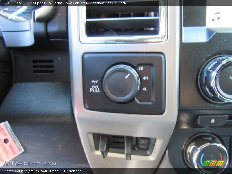 Controls of 2017 F250 Super Duty Lariat Crew Cab 4x4
