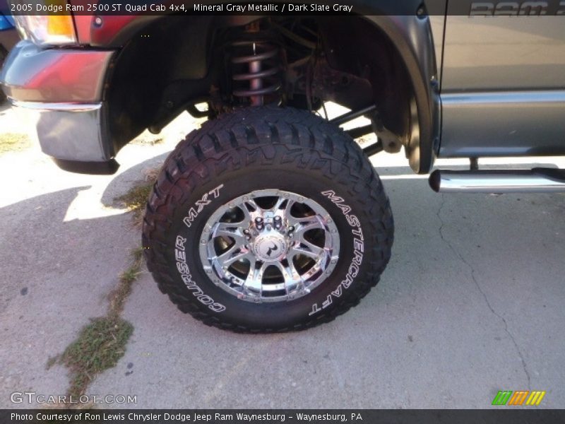 Mineral Gray Metallic / Dark Slate Gray 2005 Dodge Ram 2500 ST Quad Cab 4x4