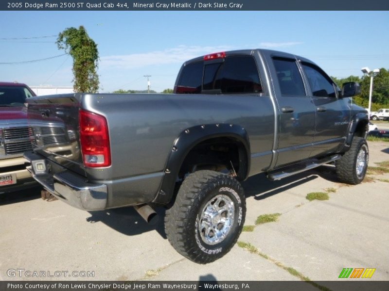 Mineral Gray Metallic / Dark Slate Gray 2005 Dodge Ram 2500 ST Quad Cab 4x4