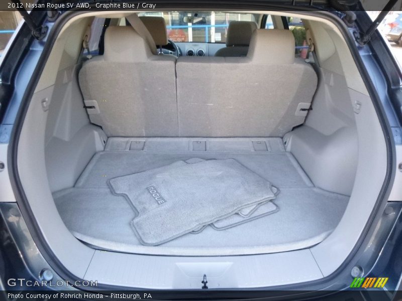 Graphite Blue / Gray 2012 Nissan Rogue SV AWD
