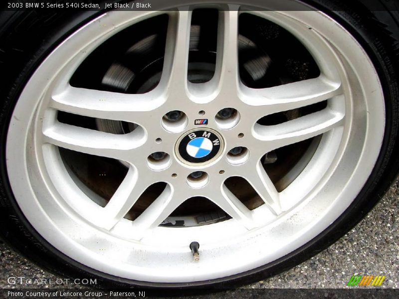 Jet Black / Black 2003 BMW 5 Series 540i Sedan