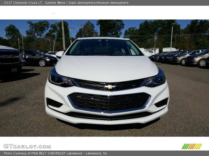 Summit White / Dark Atmosphere/Medium Atmosphere 2017 Chevrolet Cruze LT