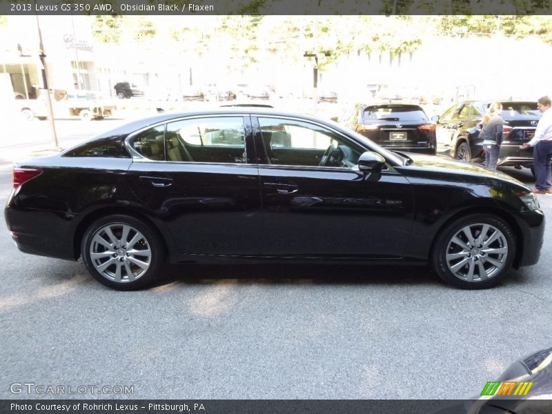 Obsidian Black / Flaxen 2013 Lexus GS 350 AWD