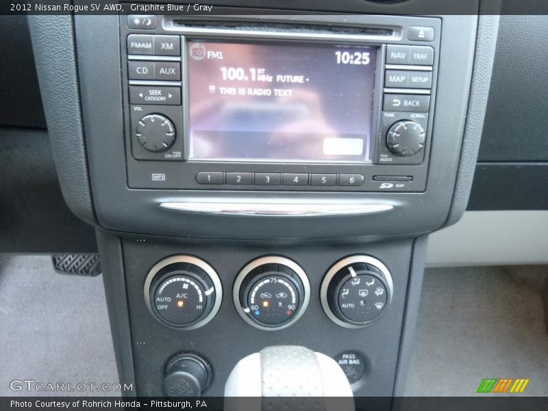 Graphite Blue / Gray 2012 Nissan Rogue SV AWD
