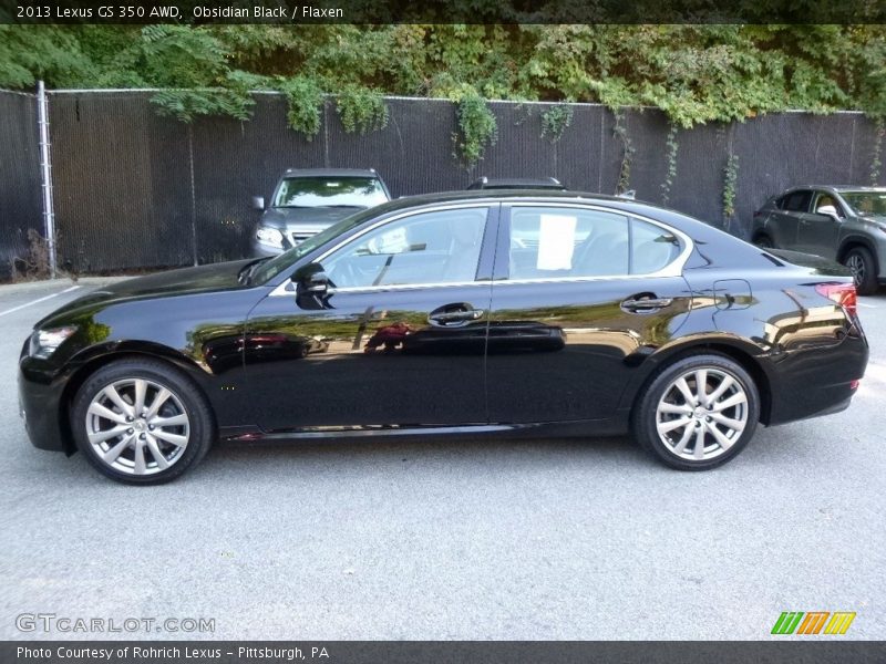 Obsidian Black / Flaxen 2013 Lexus GS 350 AWD