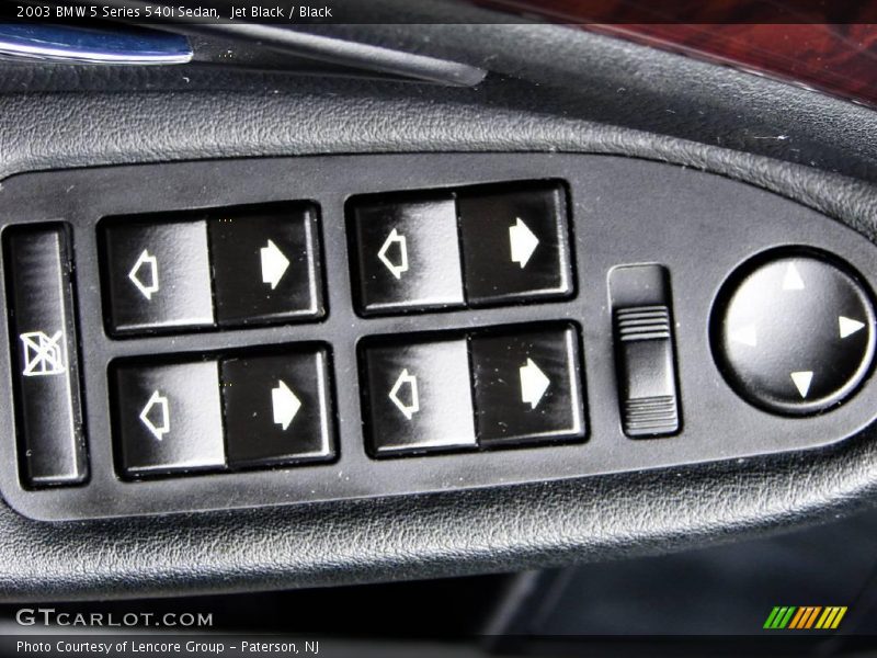 Jet Black / Black 2003 BMW 5 Series 540i Sedan