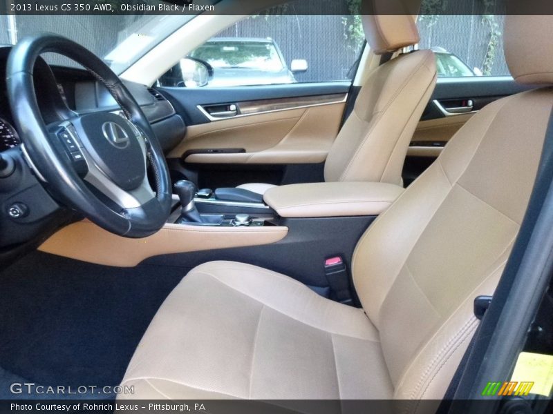 Obsidian Black / Flaxen 2013 Lexus GS 350 AWD