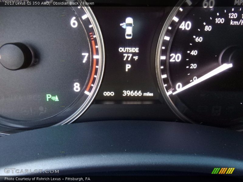 Obsidian Black / Flaxen 2013 Lexus GS 350 AWD