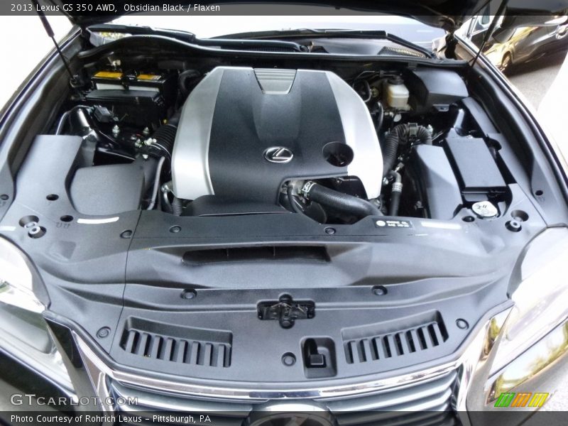 Obsidian Black / Flaxen 2013 Lexus GS 350 AWD