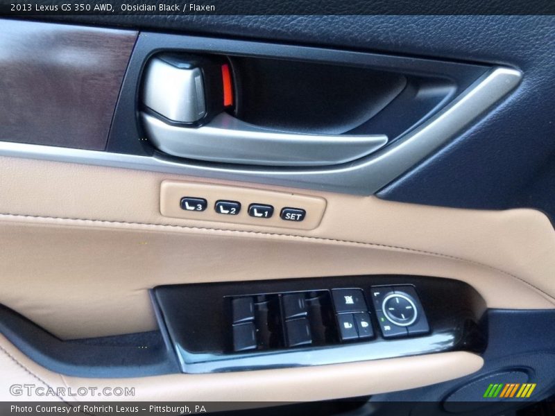 Obsidian Black / Flaxen 2013 Lexus GS 350 AWD