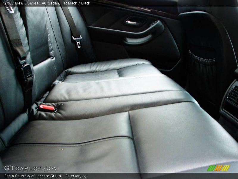 Jet Black / Black 2003 BMW 5 Series 540i Sedan
