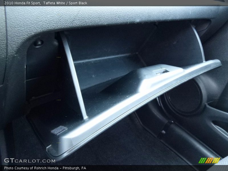 Taffeta White / Sport Black 2010 Honda Fit Sport
