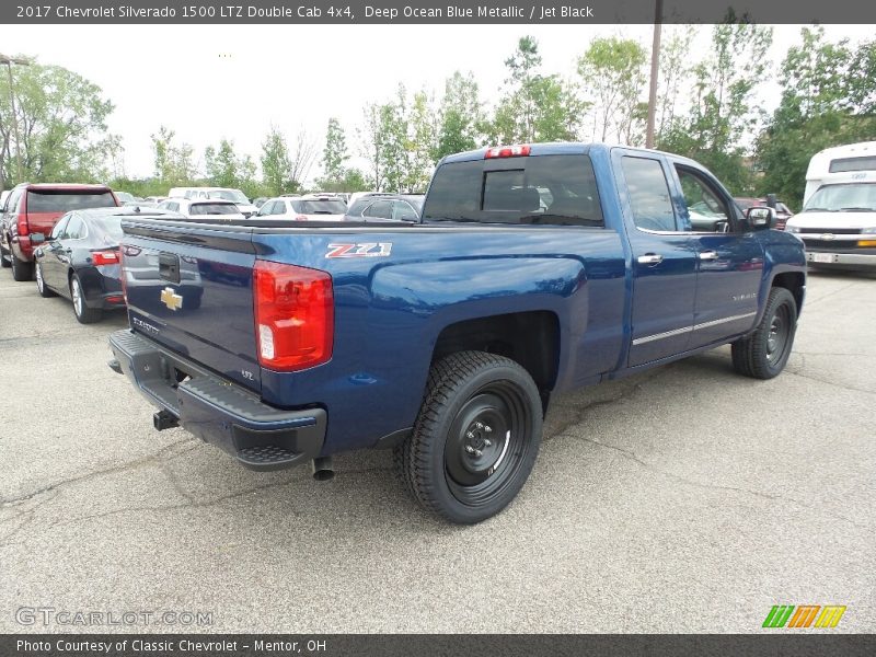  2017 Silverado 1500 LTZ Double Cab 4x4 Deep Ocean Blue Metallic