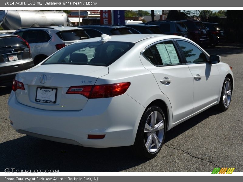 Bellanova White Pearl / Ebony 2014 Acura ILX 2.0L