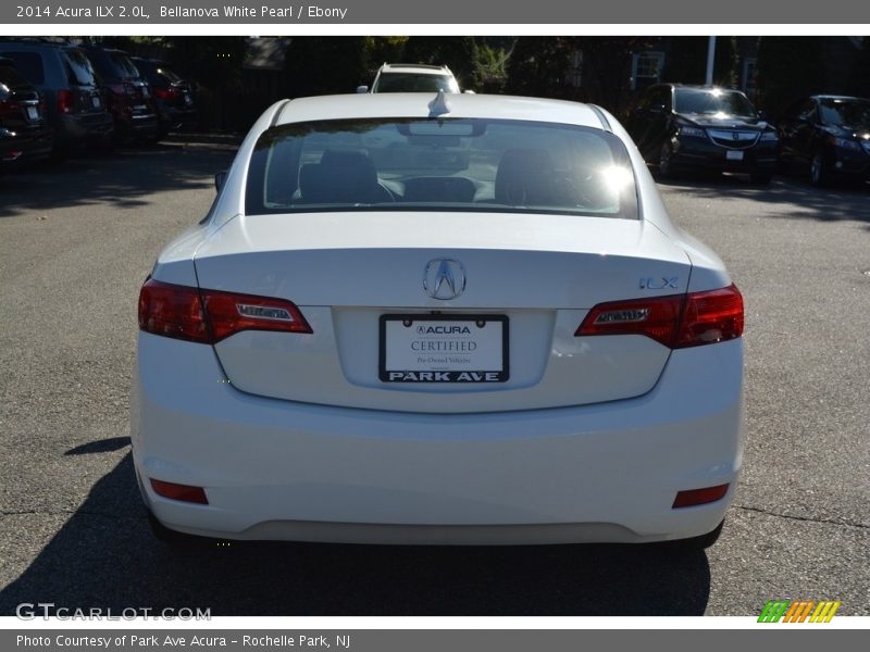 Bellanova White Pearl / Ebony 2014 Acura ILX 2.0L