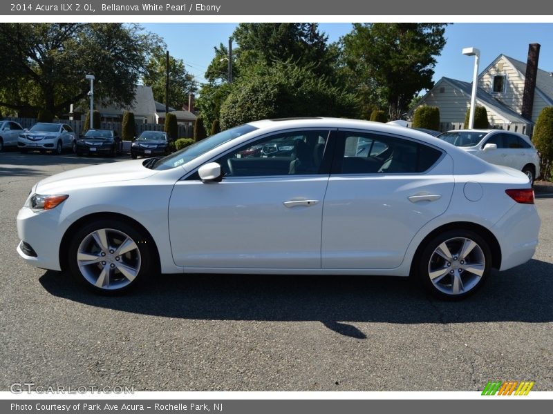 Bellanova White Pearl / Ebony 2014 Acura ILX 2.0L
