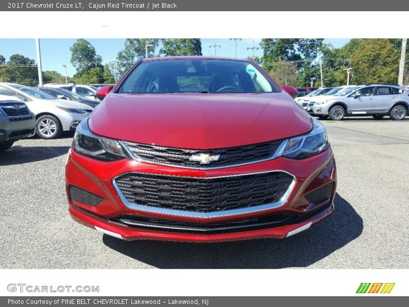 Cajun Red Tintcoat / Jet Black 2017 Chevrolet Cruze LT