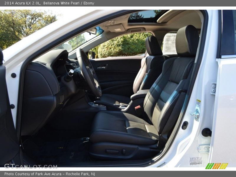 Bellanova White Pearl / Ebony 2014 Acura ILX 2.0L
