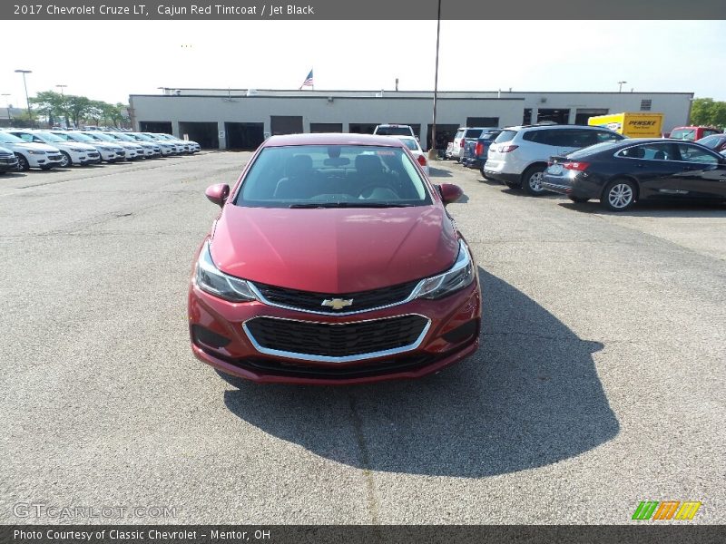 Cajun Red Tintcoat / Jet Black 2017 Chevrolet Cruze LT