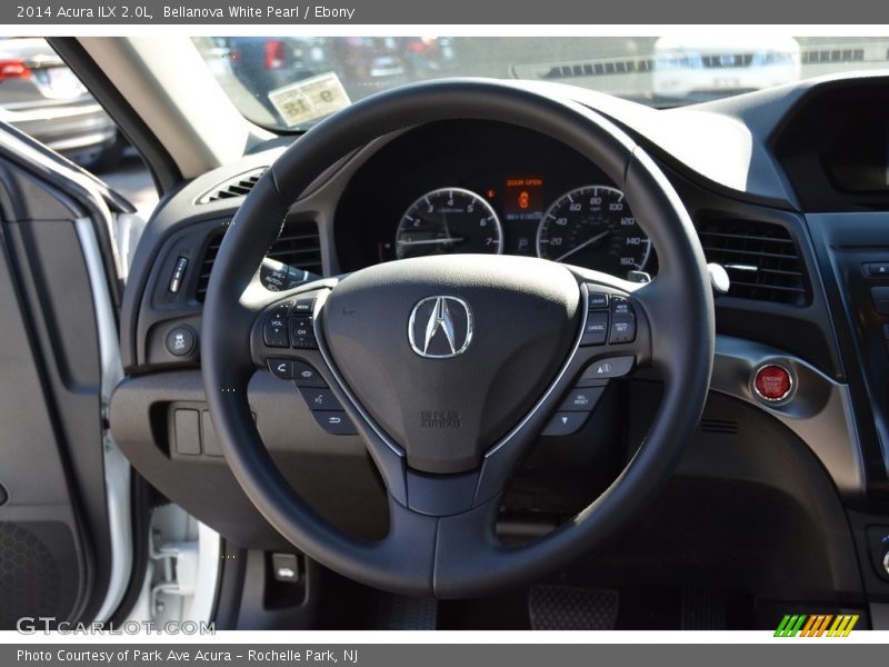 Bellanova White Pearl / Ebony 2014 Acura ILX 2.0L
