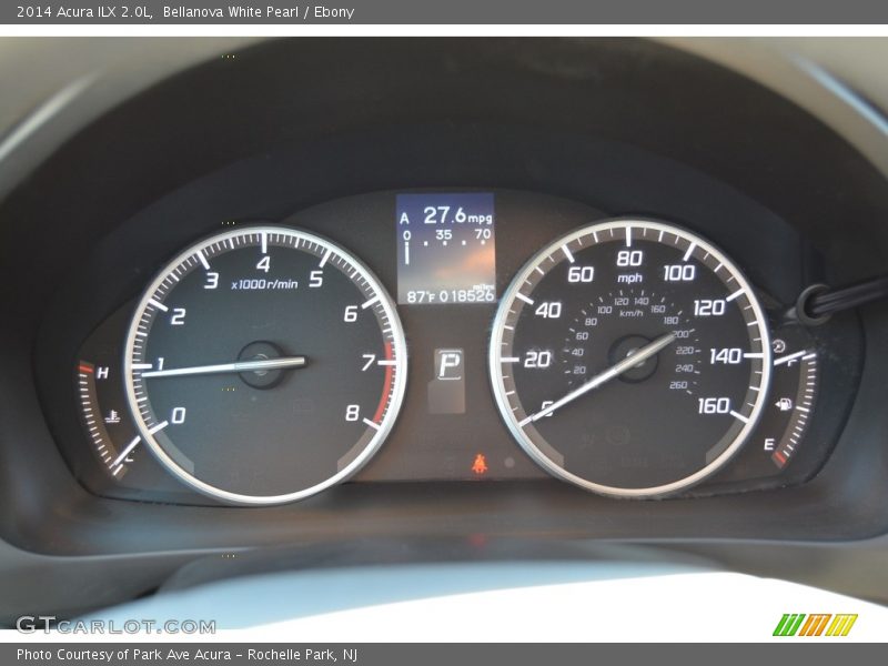 Bellanova White Pearl / Ebony 2014 Acura ILX 2.0L
