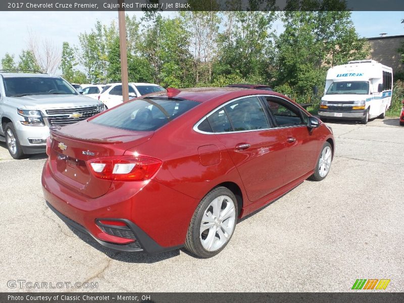 Cajun Red Tintcoat / Jet Black 2017 Chevrolet Cruze Premier