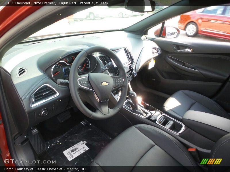 Cajun Red Tintcoat / Jet Black 2017 Chevrolet Cruze Premier