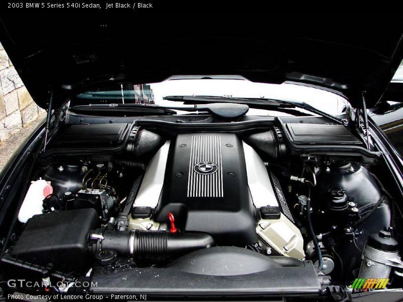 Jet Black / Black 2003 BMW 5 Series 540i Sedan