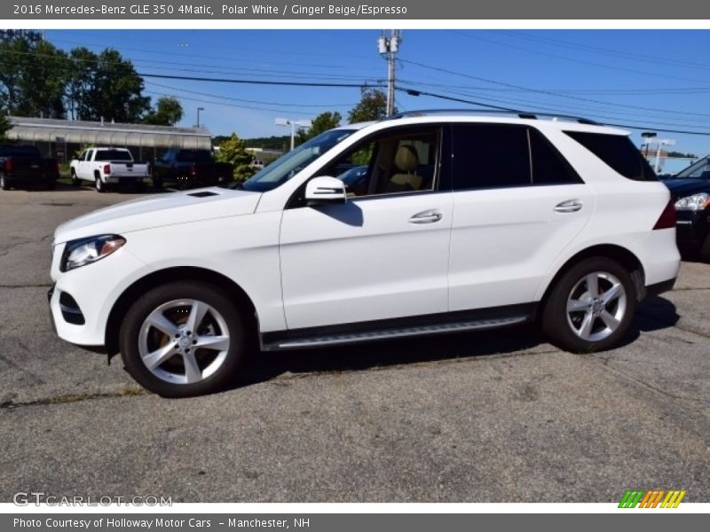 Polar White / Ginger Beige/Espresso 2016 Mercedes-Benz GLE 350 4Matic
