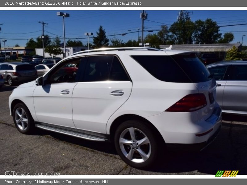 Polar White / Ginger Beige/Espresso 2016 Mercedes-Benz GLE 350 4Matic