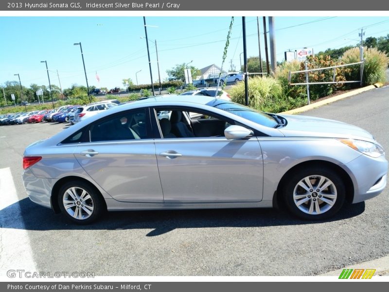 Iridescent Silver Blue Pearl / Gray 2013 Hyundai Sonata GLS