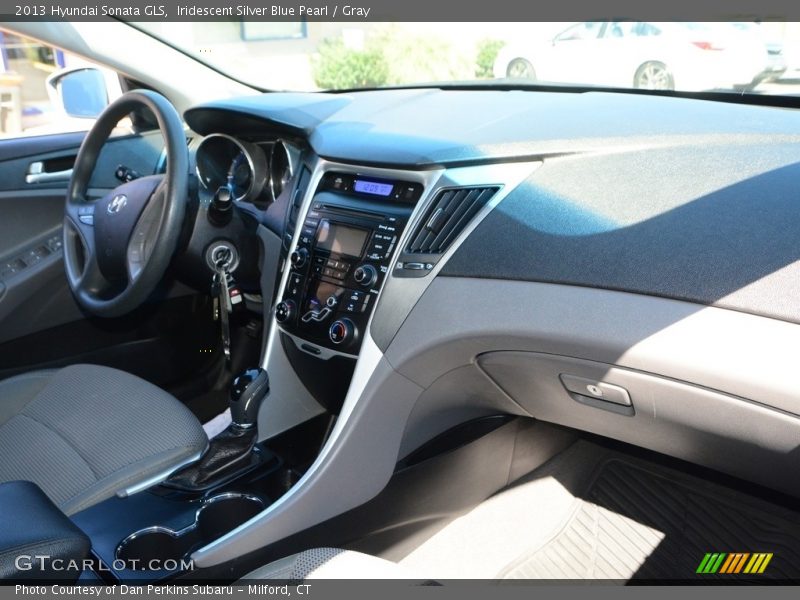 Iridescent Silver Blue Pearl / Gray 2013 Hyundai Sonata GLS