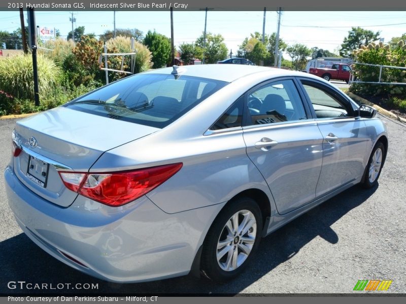 Iridescent Silver Blue Pearl / Gray 2013 Hyundai Sonata GLS
