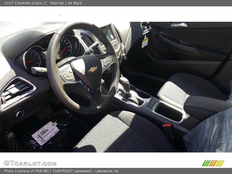 Red Hot / Jet Black 2017 Chevrolet Cruze LT