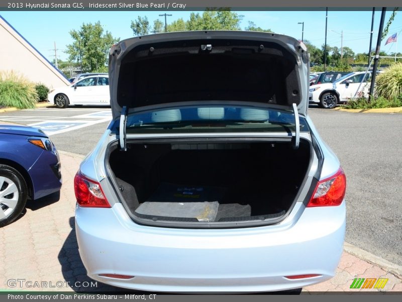 Iridescent Silver Blue Pearl / Gray 2013 Hyundai Sonata GLS