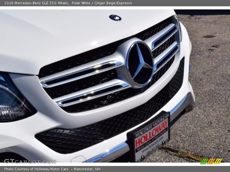 Polar White / Ginger Beige/Espresso 2016 Mercedes-Benz GLE 350 4Matic