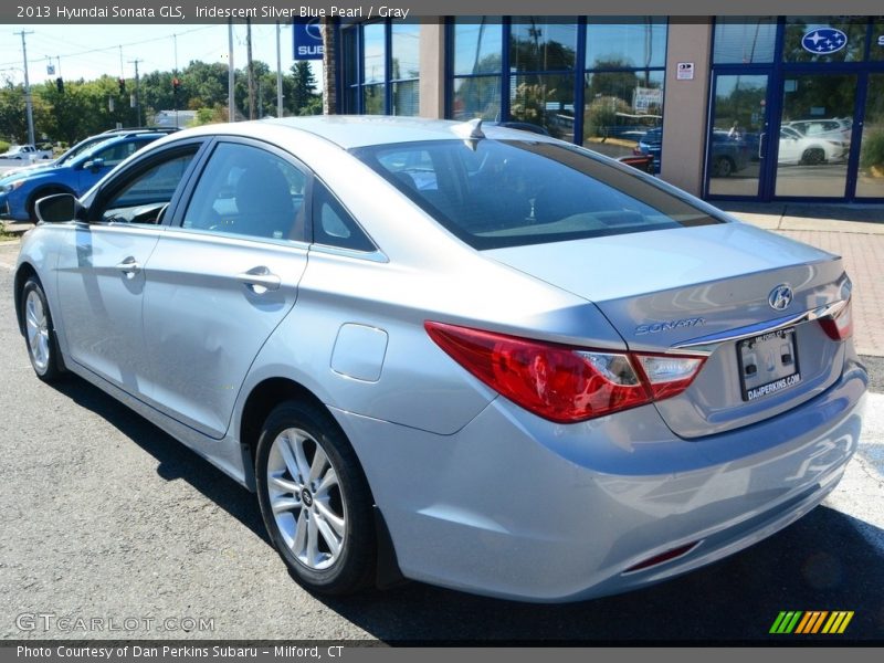 Iridescent Silver Blue Pearl / Gray 2013 Hyundai Sonata GLS