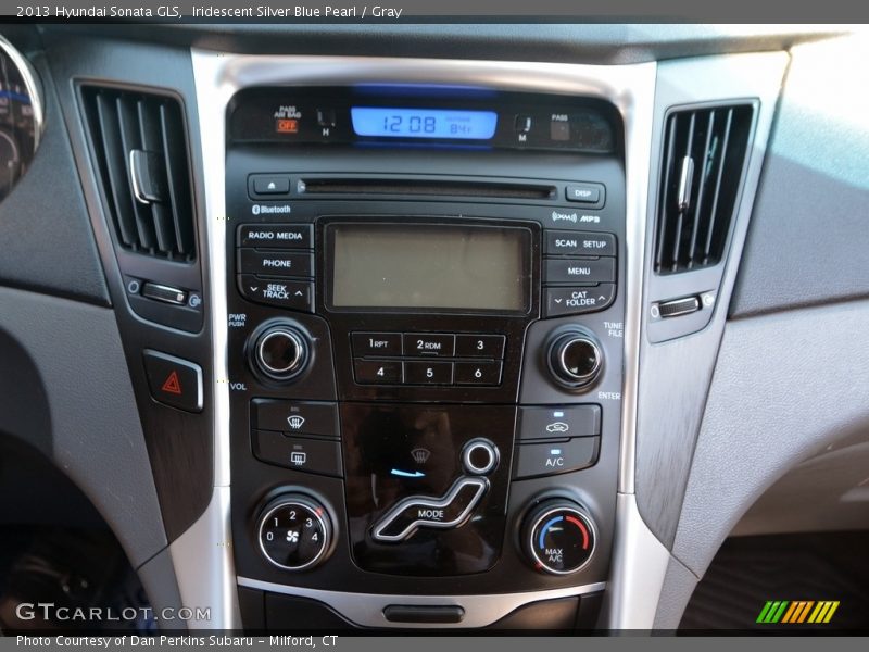 Iridescent Silver Blue Pearl / Gray 2013 Hyundai Sonata GLS