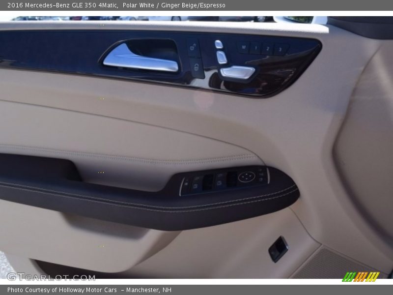Polar White / Ginger Beige/Espresso 2016 Mercedes-Benz GLE 350 4Matic