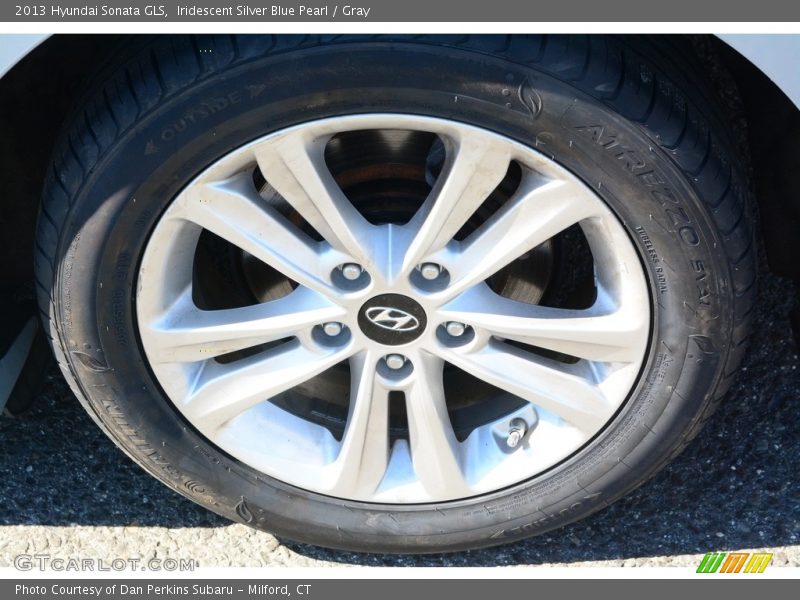 Iridescent Silver Blue Pearl / Gray 2013 Hyundai Sonata GLS