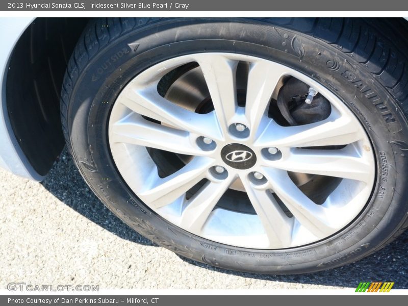 Iridescent Silver Blue Pearl / Gray 2013 Hyundai Sonata GLS